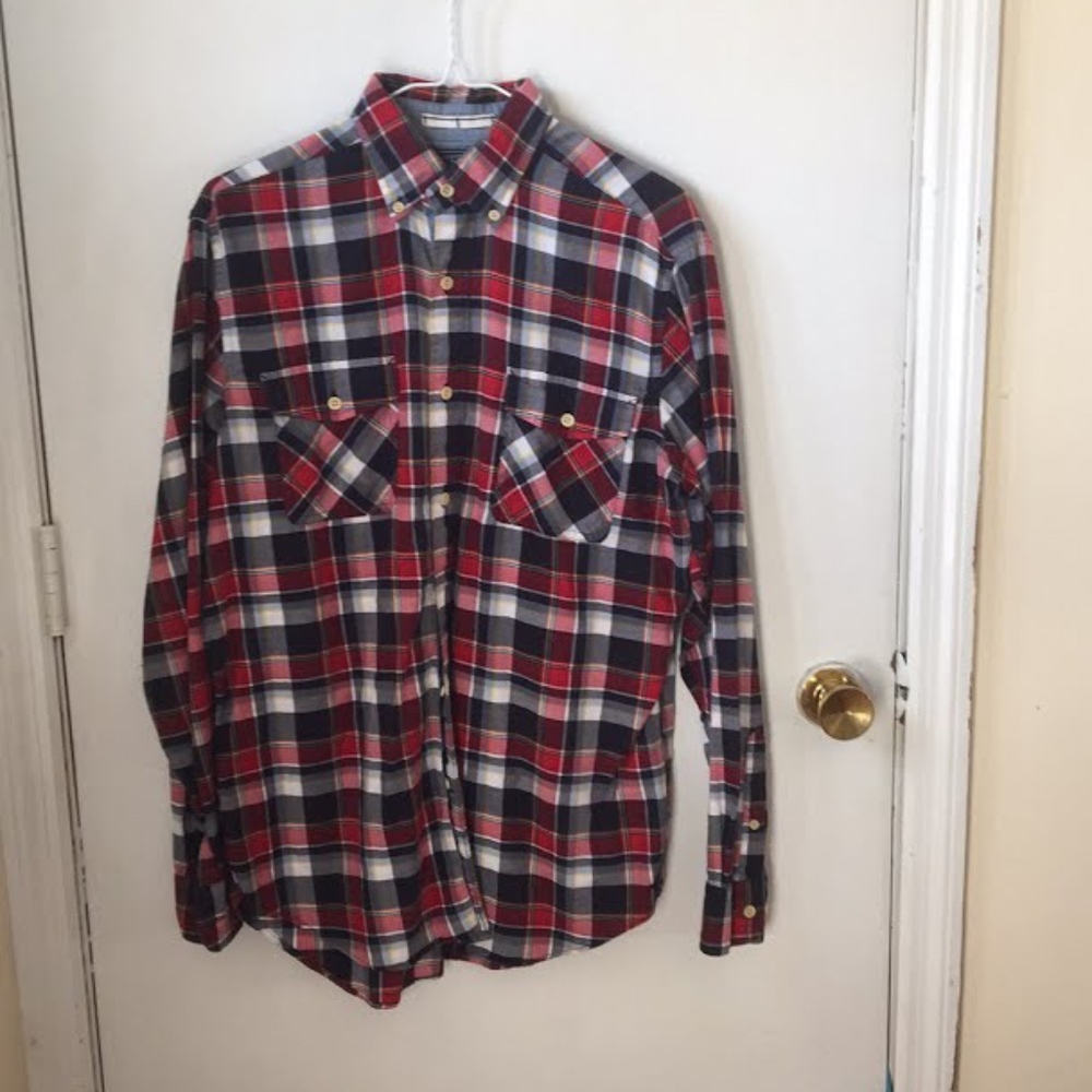 Nautica Plaid Button Up